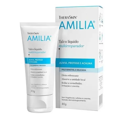 Talco Líquido Amilia TheraSkin 80g