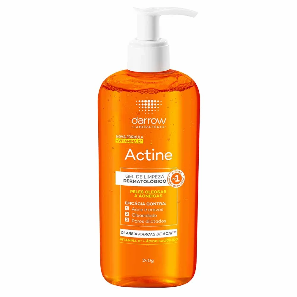Darrow Actine Gel de Limpeza Facial 240g