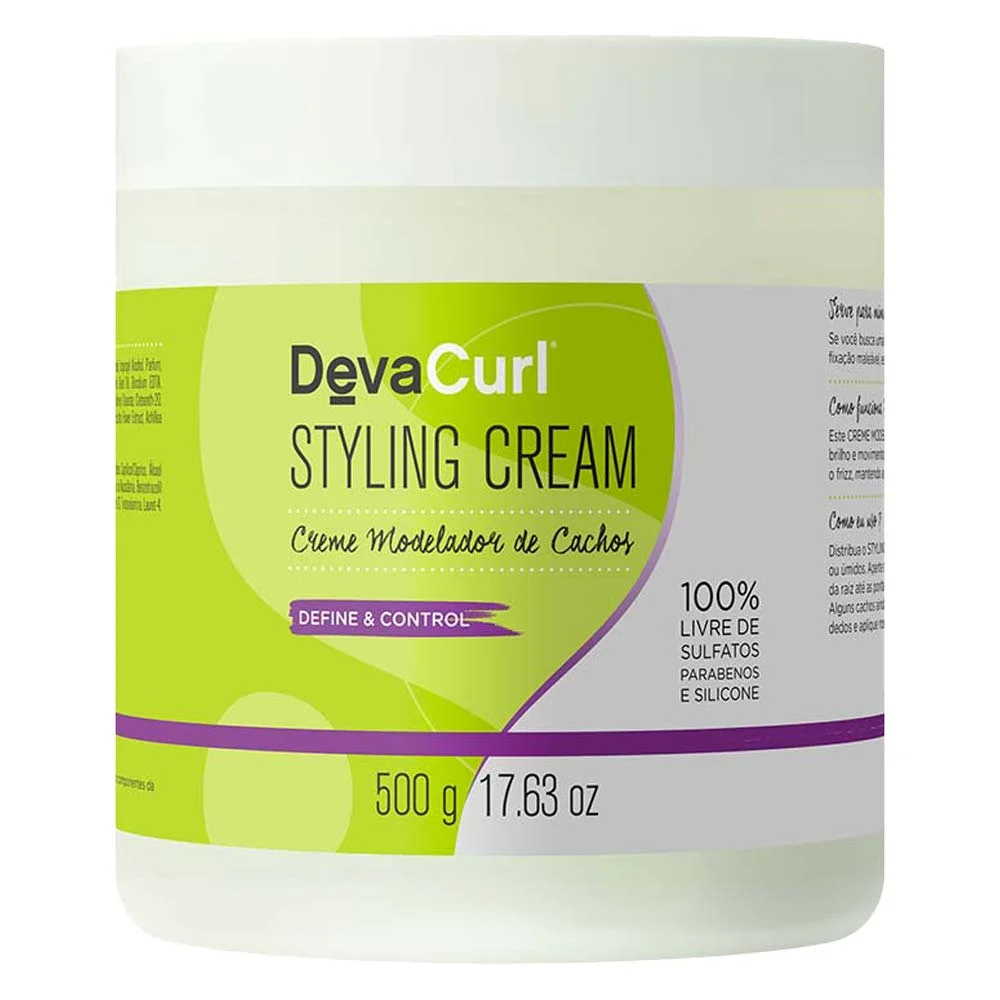 Deva Curl Creme Estilizador Styling Cream - Modelador 500g