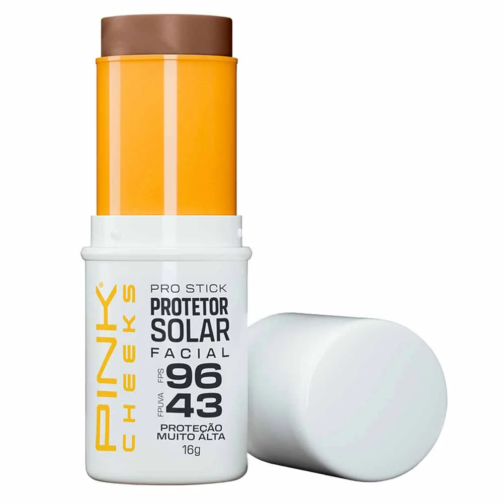 Protetor Solar Stick Multifuncional com Cor Pink Cheeks Pro Stick Pro40