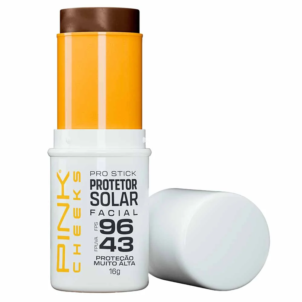 Protetor Solar Stick Multifuncional com Cor Pink Cheeks Pro Stick Pro50